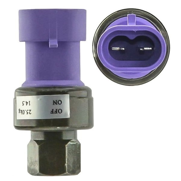 Truckair Switch - Pressure, Category: Switch, High Pressure, Function: Nc, Threads: M10-1.25 Female, Cut 11-2656 - main